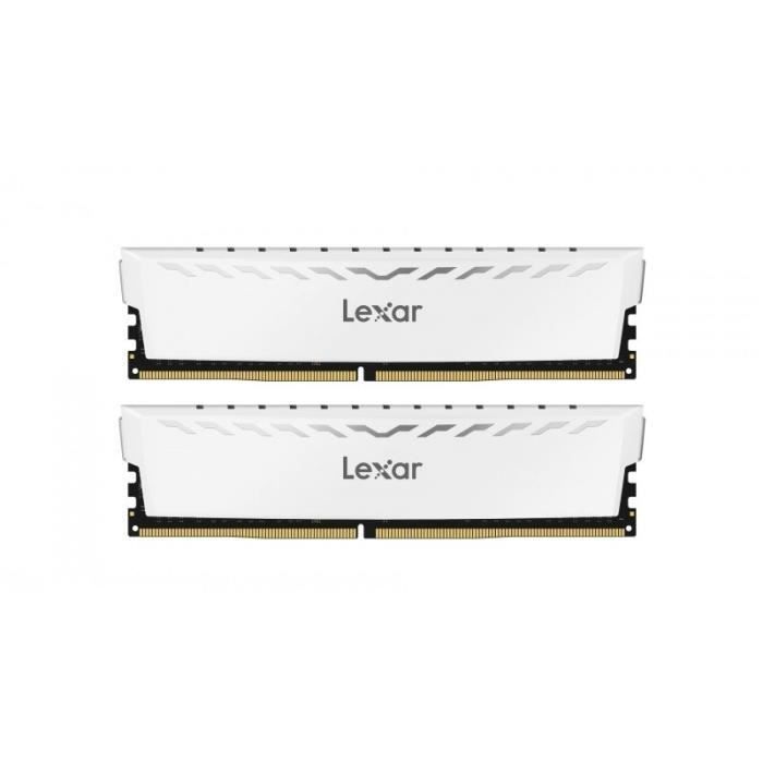 Memória DDR4 - Lexar - Pami do PC - 16GB (2x8GB) - 3600MHz - Branca