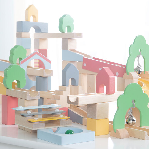 Marble run, including extension