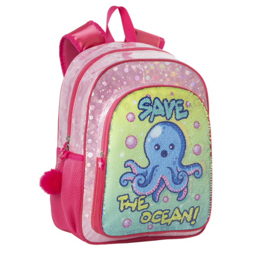 Pulpito Save The Ocean Jugendrucksack