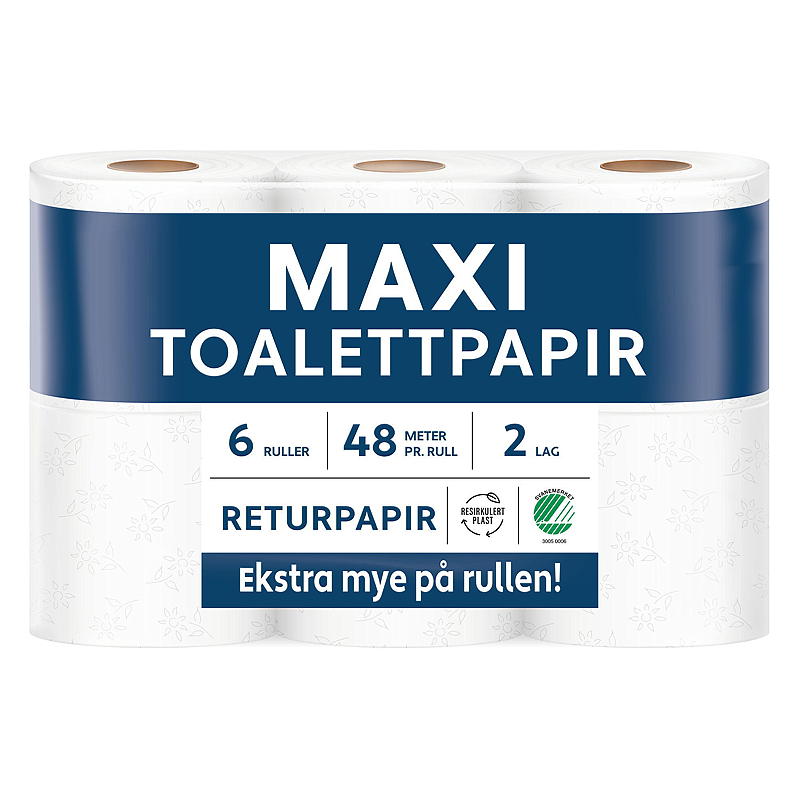 Mjukt toalettpapper 6-pack Maxi