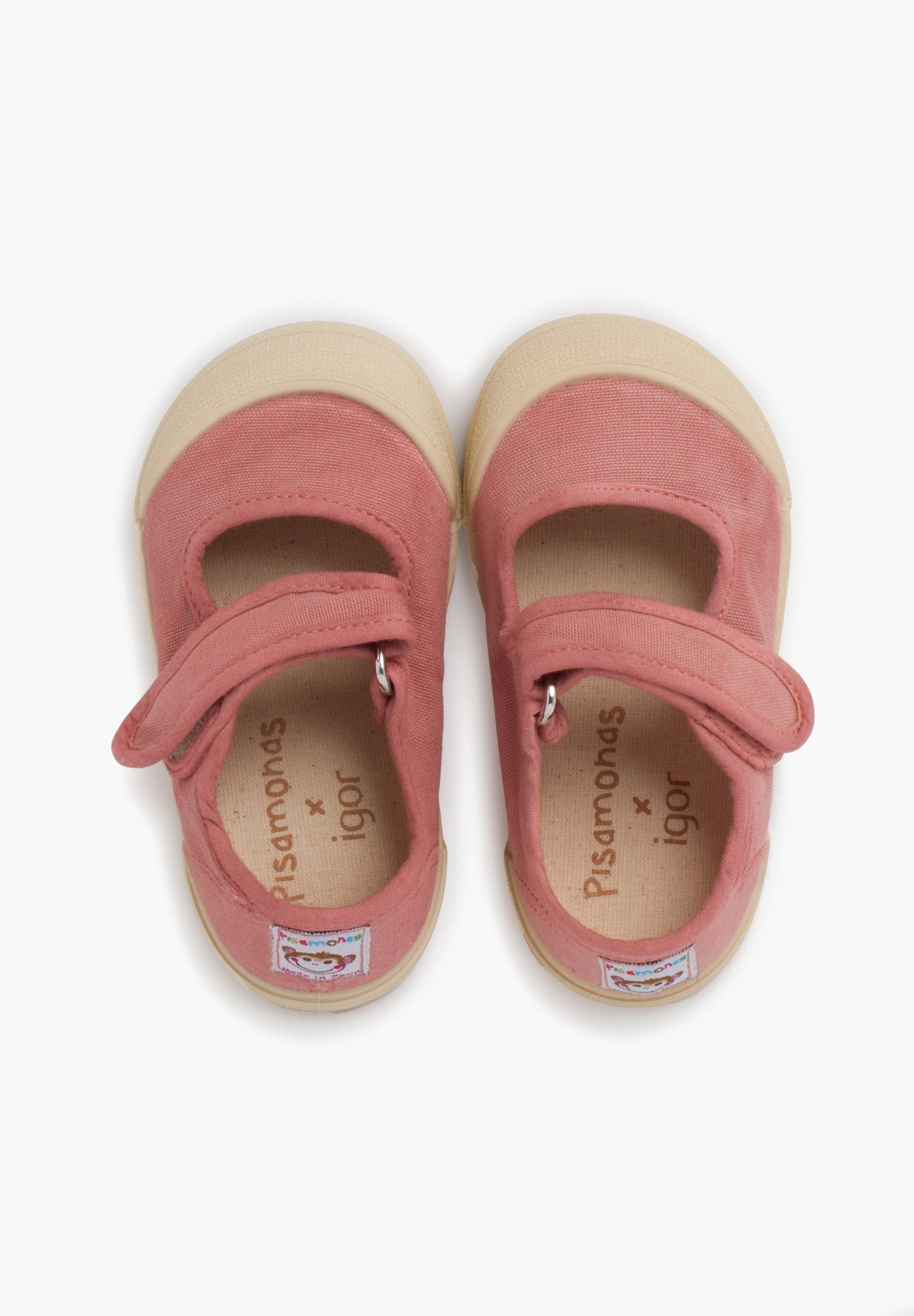 Pisamonas Ballerine con cinturino alla caviglia - rosa viejo