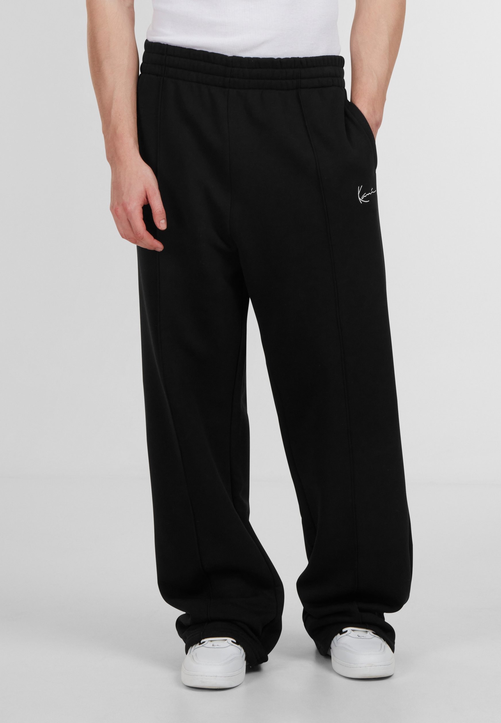 Karl Kani SIGNATURE STRAIGHT LEG - Trainingshose - schwarz