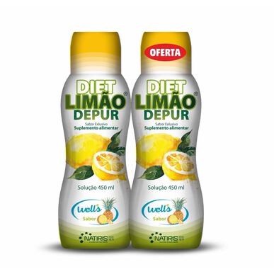 Dietna limona Dietna limona Depur Ananas 2 x 450 ml 2 x 450 ml