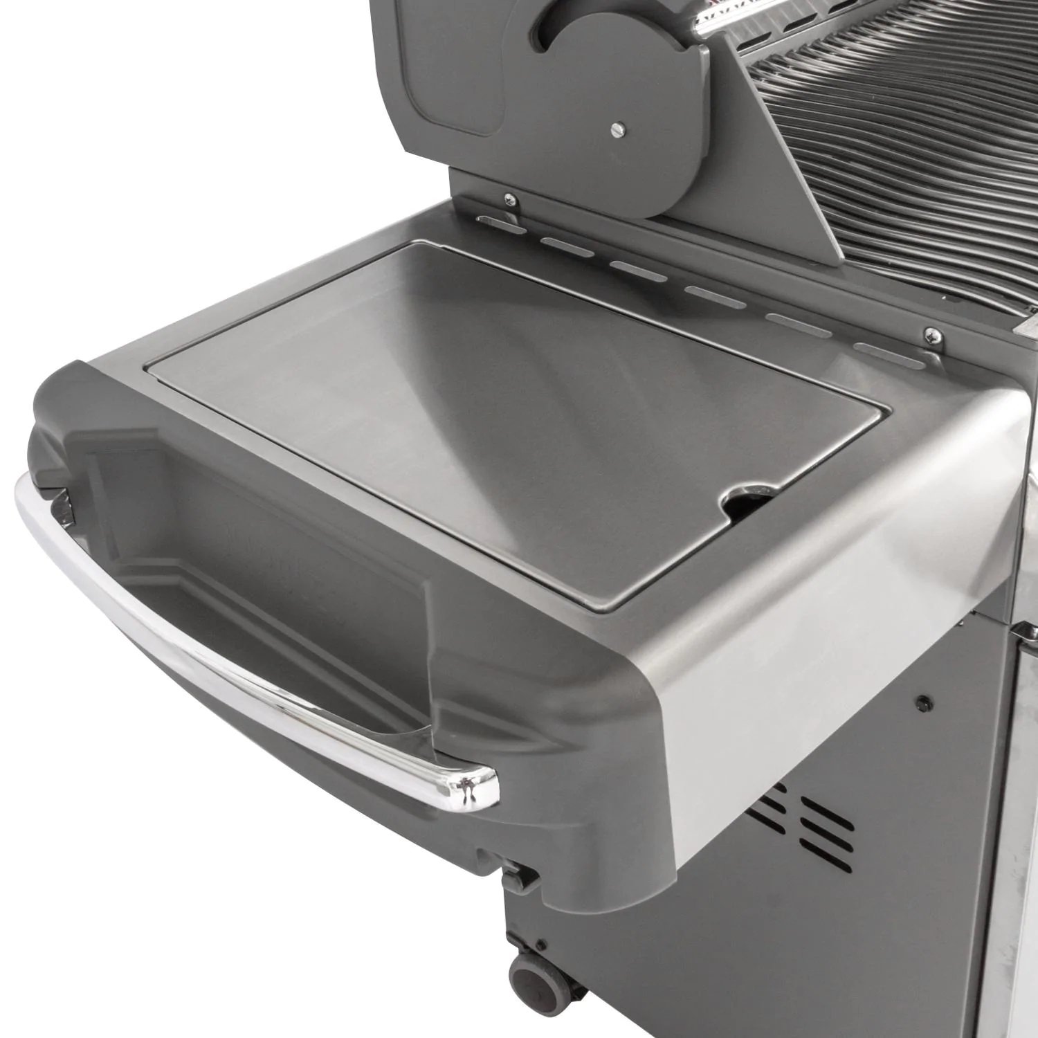 Napoleon Prestige 500 Propangasgrill mit Infrarot-Heckbrenner, Infrarot-Seitenbrenner und Drehspieß-Set - P500RSIBPSS-3