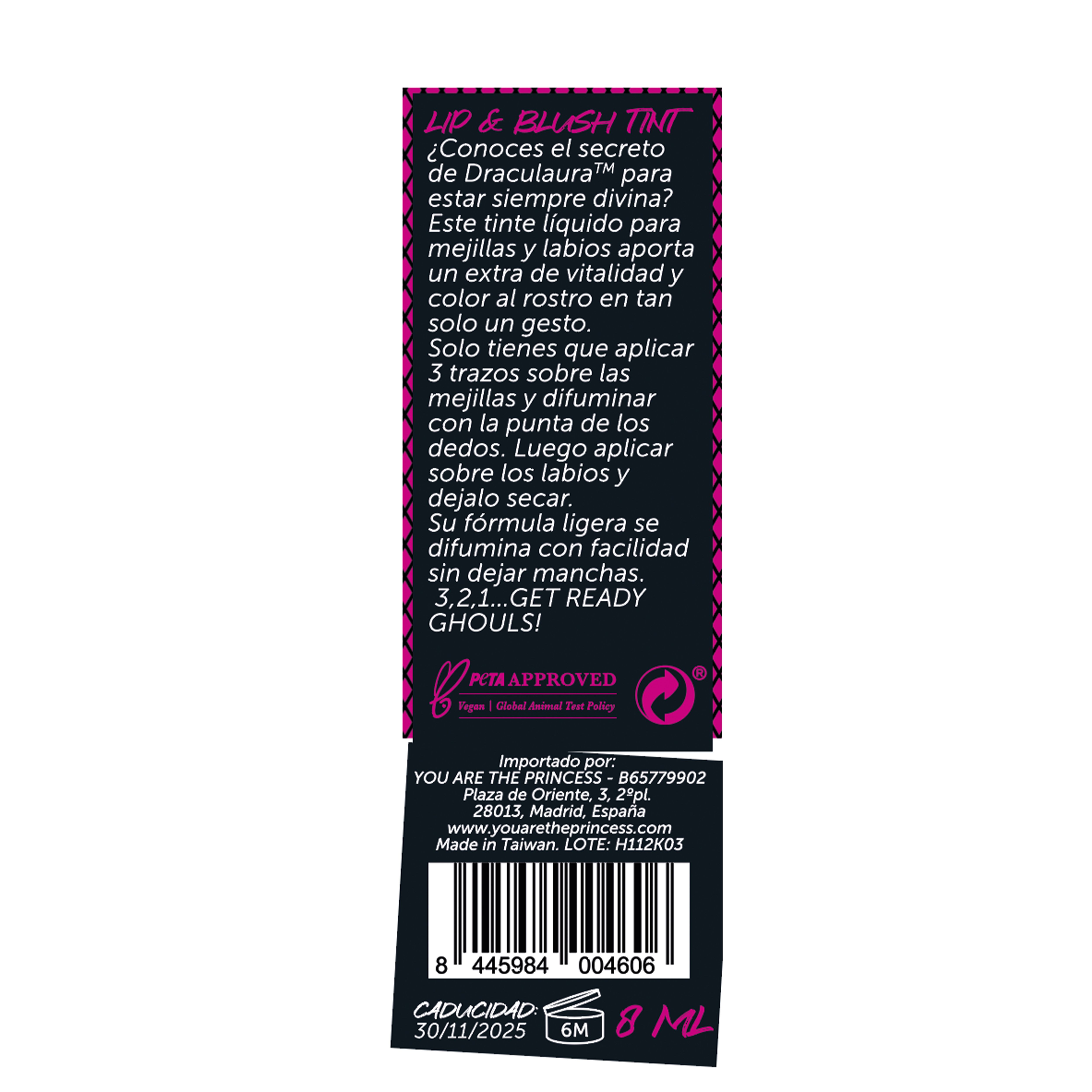 „Monster High™ Rescue Tint“ skruostų ir lūpų dažai Skysti lūpų dažai