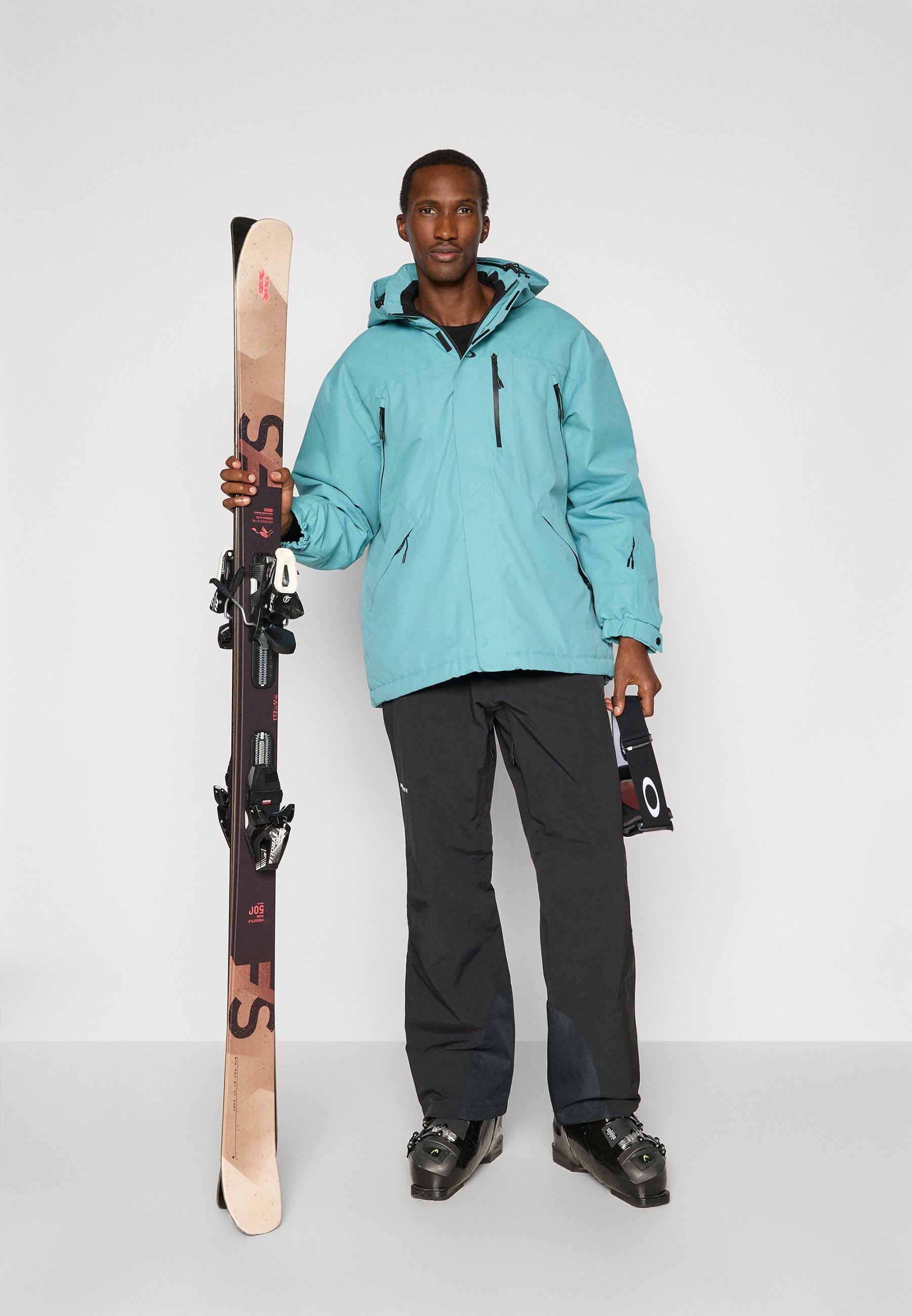 Oakley CHANNEL JACKET - Ski-jas - donker pacific