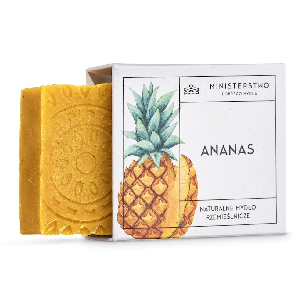 Ministerstwo Dobrego Mydła Ananas Mydło w kostce