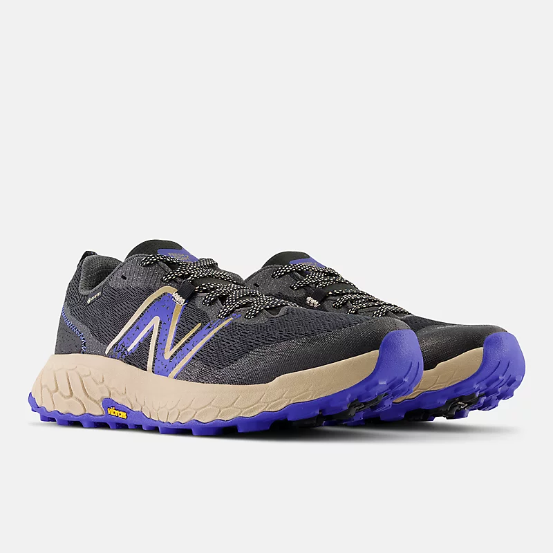 Fresh Foam X Hierro v7 Gore-Tex® herenschoenen – zwart met zeeblauw