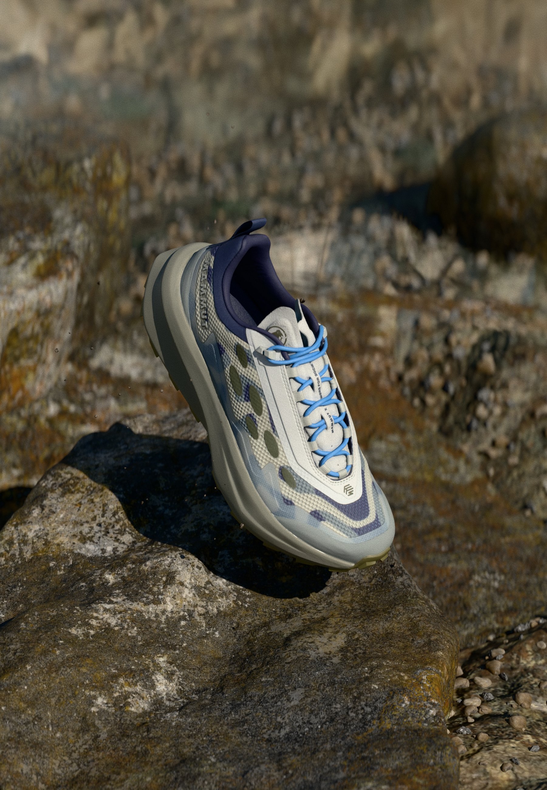 Mammut AENERGY MTN SEED LOW MEN - Botas de caminhada - eclipse