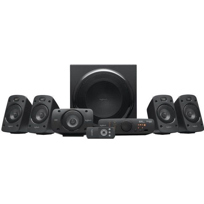 Altavoz para PC con cable - Logitech - Z906 - Negro