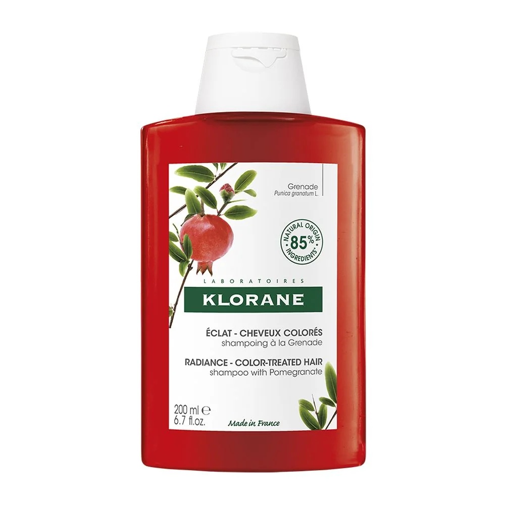 Shampoing KLORANE Grenade 200 ml pour cheveux colorés