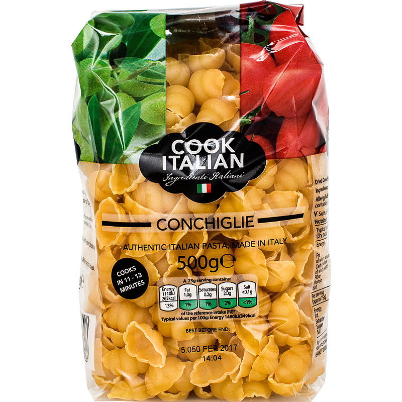Luksus pastaskjell 500 g