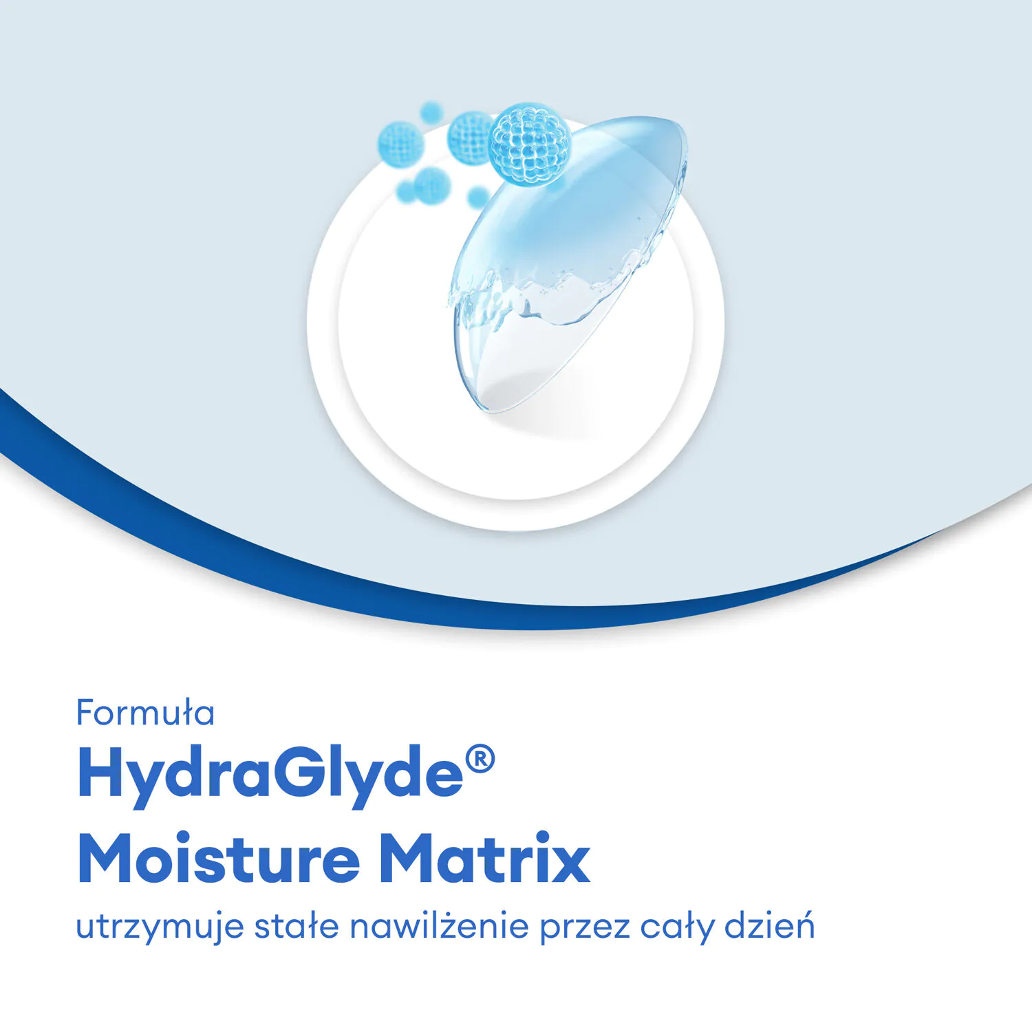 Air Optix Plus Hydraglyde, Soczewki kontaktowe miesięczne, Moc -03.25