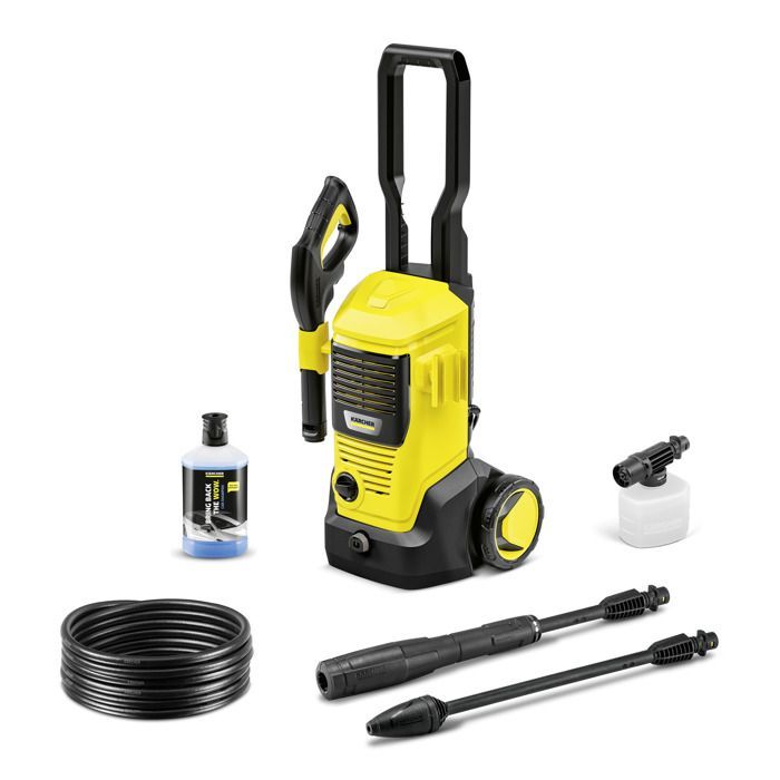 Hidrolimpiadora Karcher K 5 FJ - Presión 145 bar - Caudal 500 l/h - Boquilla de chorro plano
