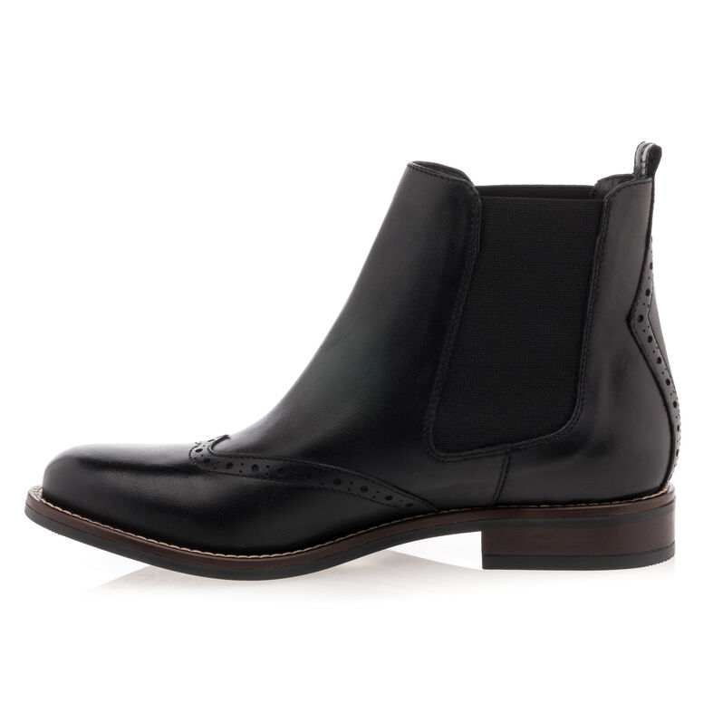 Schwarze Damenstiefel / Stiefeletten
