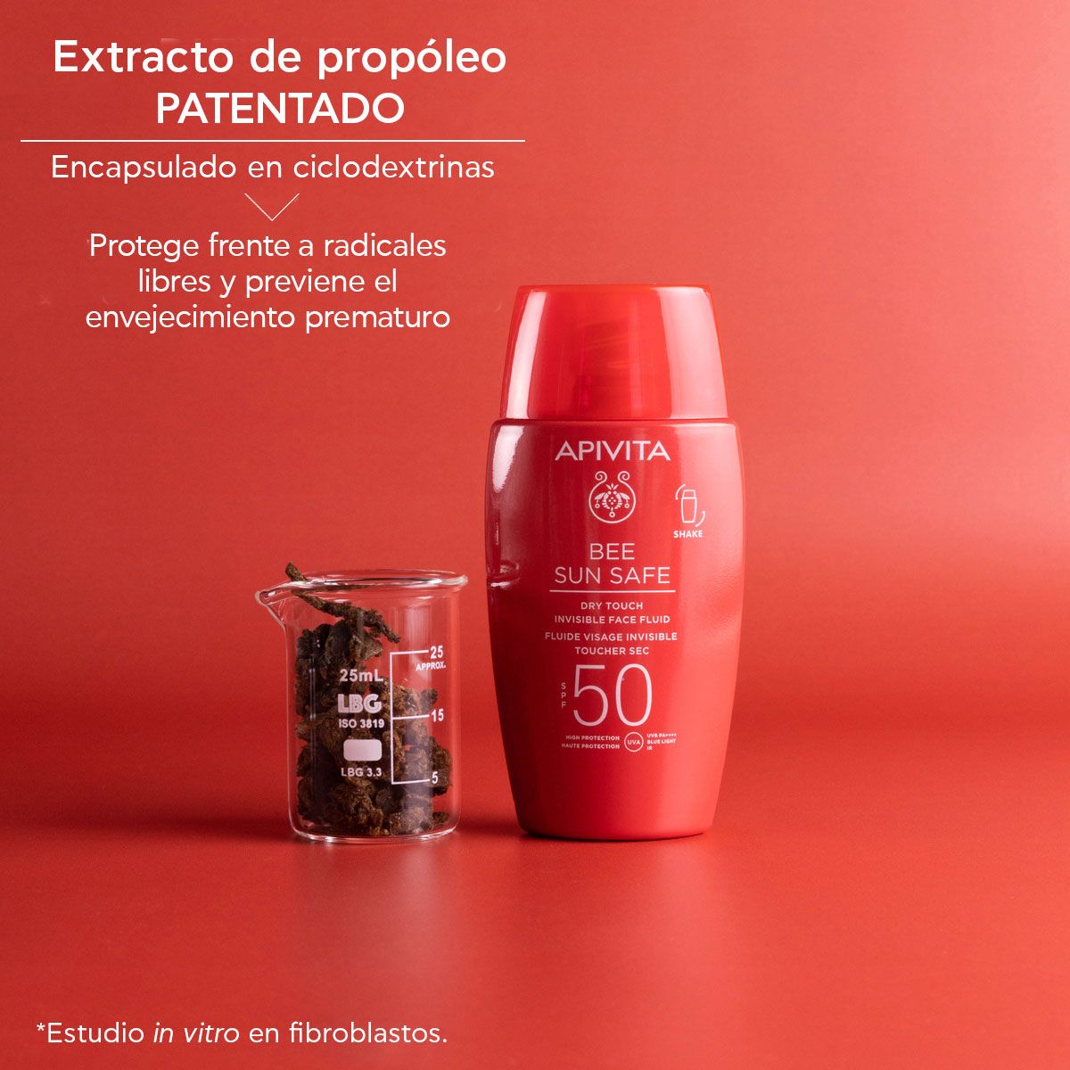 Bee Sun Safe Invisible Facial Fluid Dry Touch SPF50 Ochrana pred slnkom v lekárni