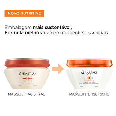 Kérastase Nutritive Masquintense Riche Syväravitseva Hiusnaamio Erittäin Kuiville Hiuksille 200 ml