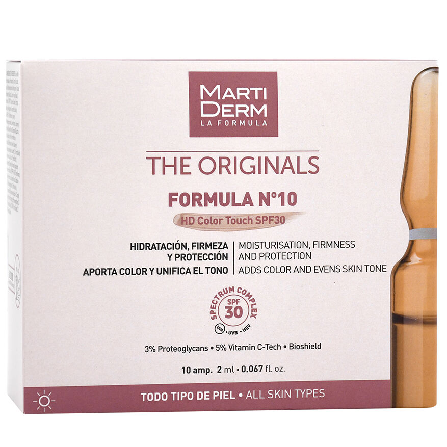 MartiDerm The Originals Formula N10 HD Color Touch SPF30