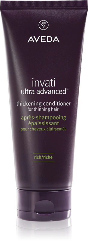 Condicionador espessante Aveda Invati Ultra Advanced™: Condicionador rico e intensivo para cabelos fracos e com queda.