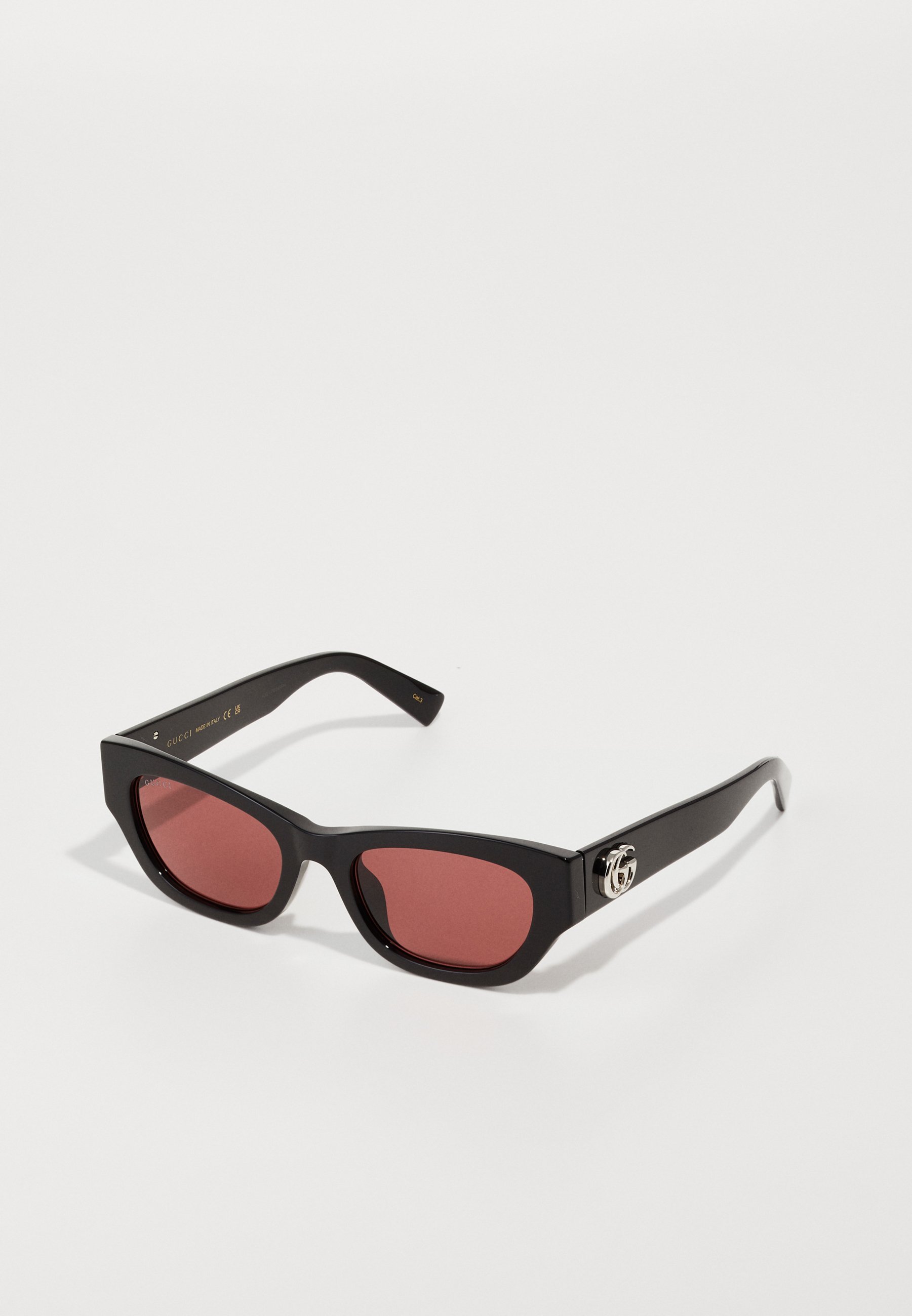 Lunettes de soleil Gucci - noir/rouge