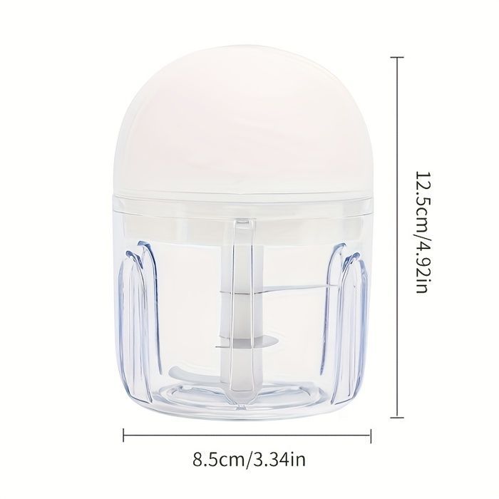 Hachoir et mixeur électrique pour bébé - 8,45 oz - Broyeur à viande portable - Hachoir à ail - Moteur 1200 RPM