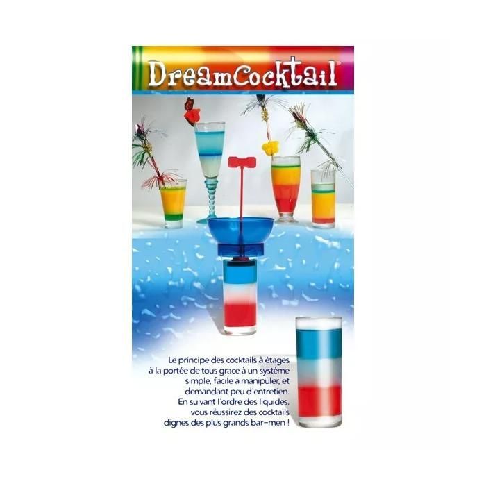 Máquina para hacer cócteles - MALI S - Maestro de los cócteles - Ideal para preparar bebidas por capas
