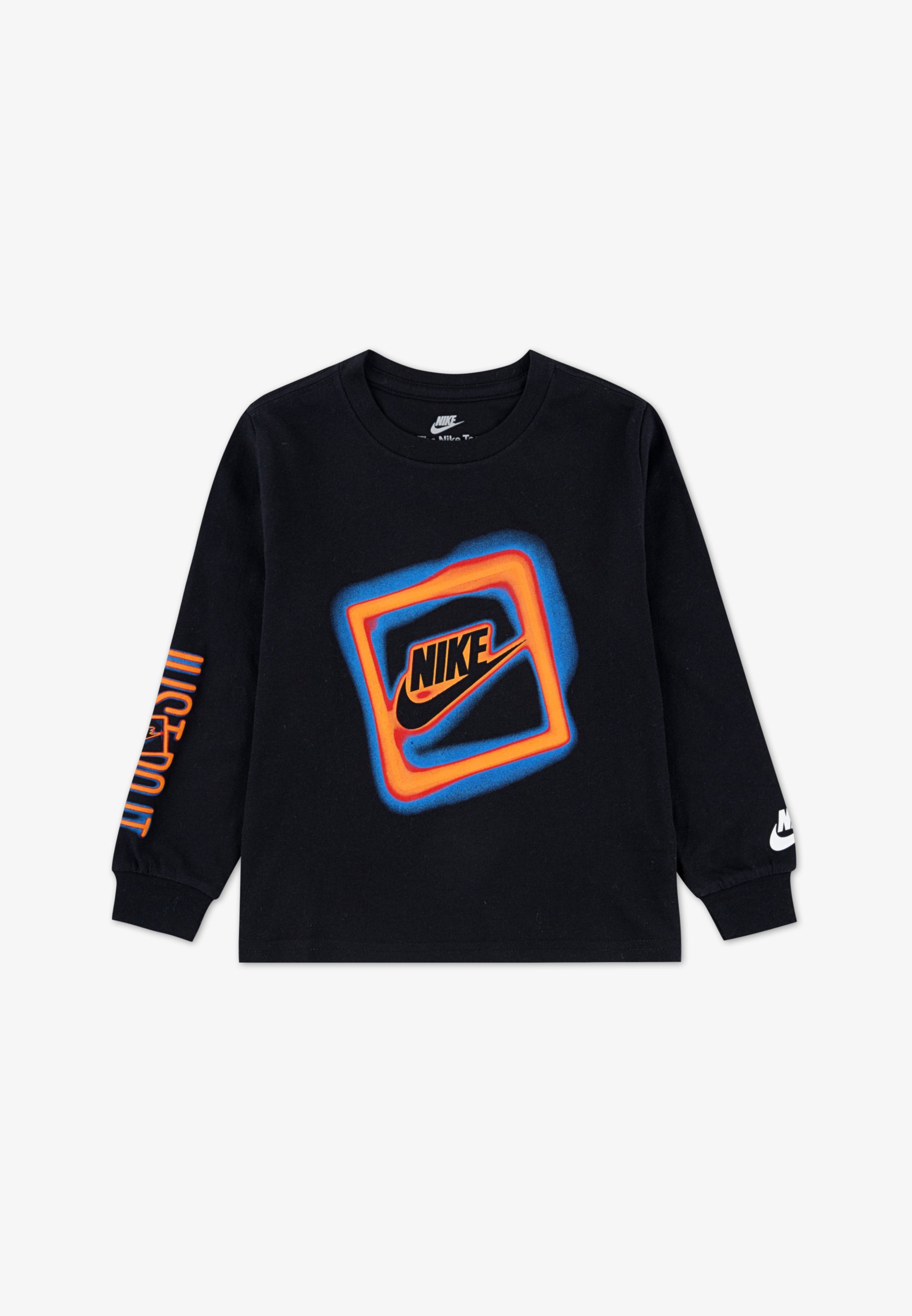 Nike Sportswear NEON BOX FUTURA - Top met lange mouwen - zwart