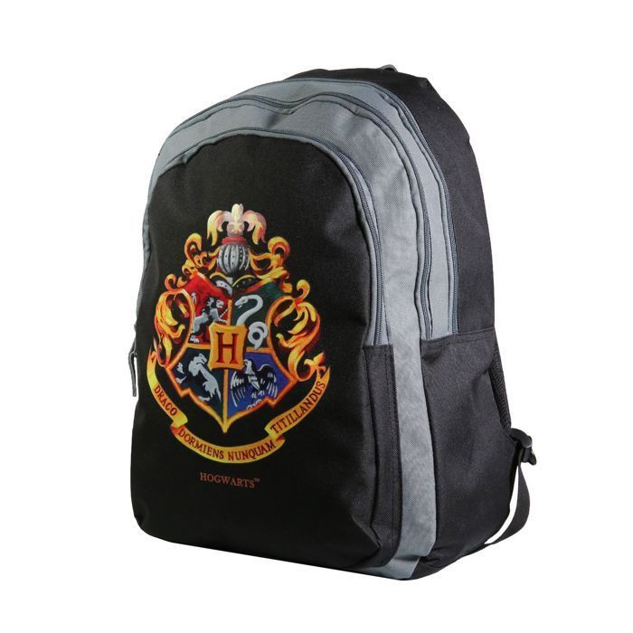 Bagtrotter rugzak met 2 vakken, 46 cm, Harry Potter, zwart.