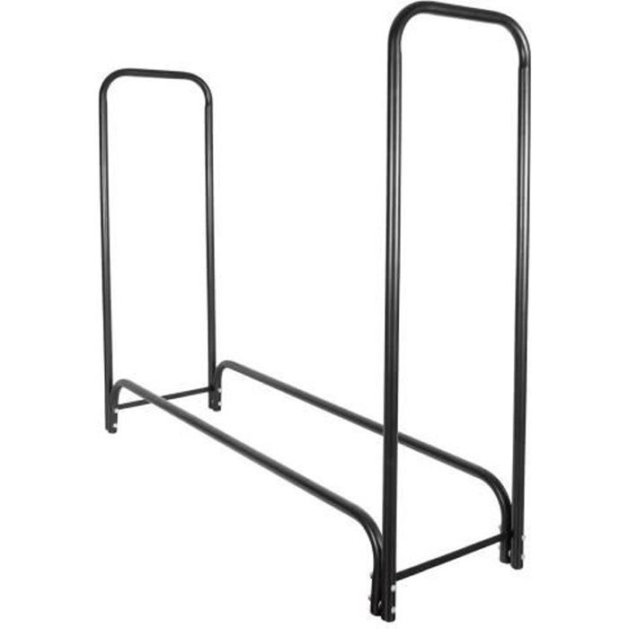 Range-bûches - Bc-elec - HMFR-05 - Acier galvanisé - 150x35x120cm - Couleur anthracite