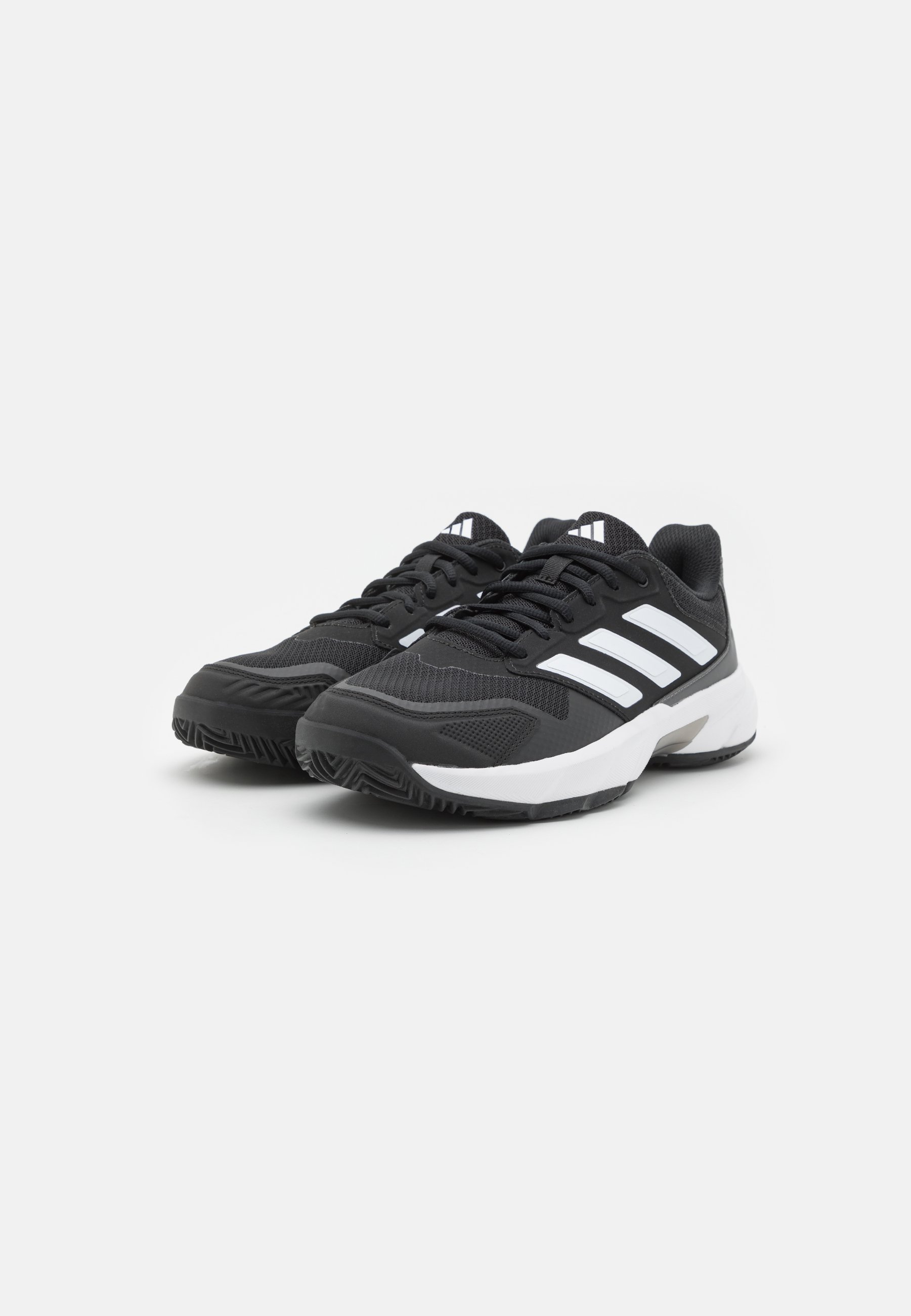adidas Performance COURTJAM CONTROL 3 CLAY - Tennisschoenen voor gravelbanen - core black/cloud white/grey four