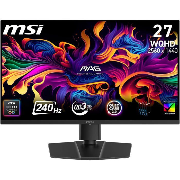 MSI MAG 273QP QD-OLED 26.5