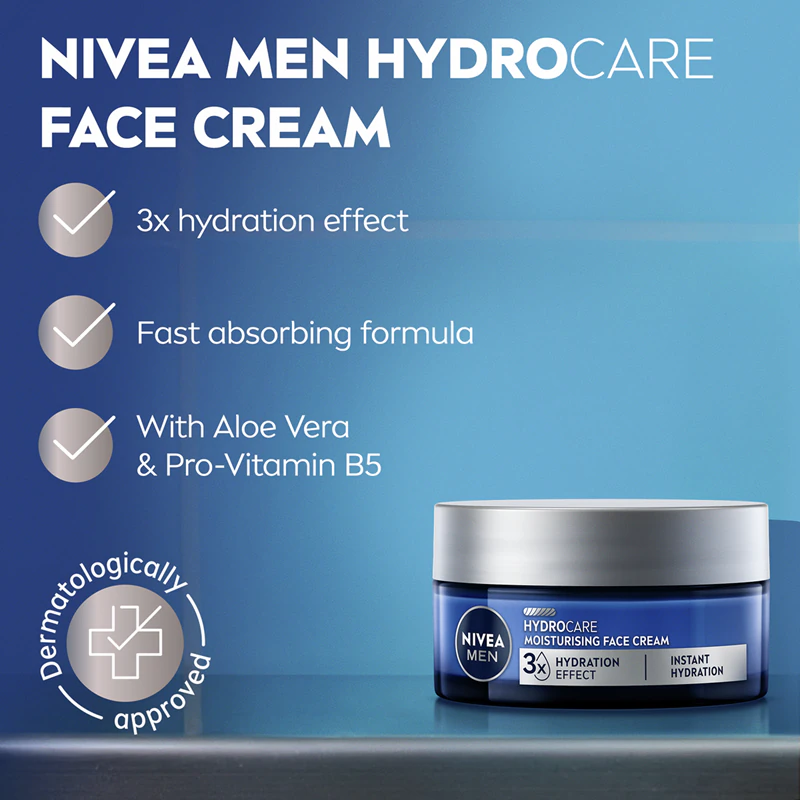 NIVEA MEN Hydrocare Intenzivní hydratační krém pro muže