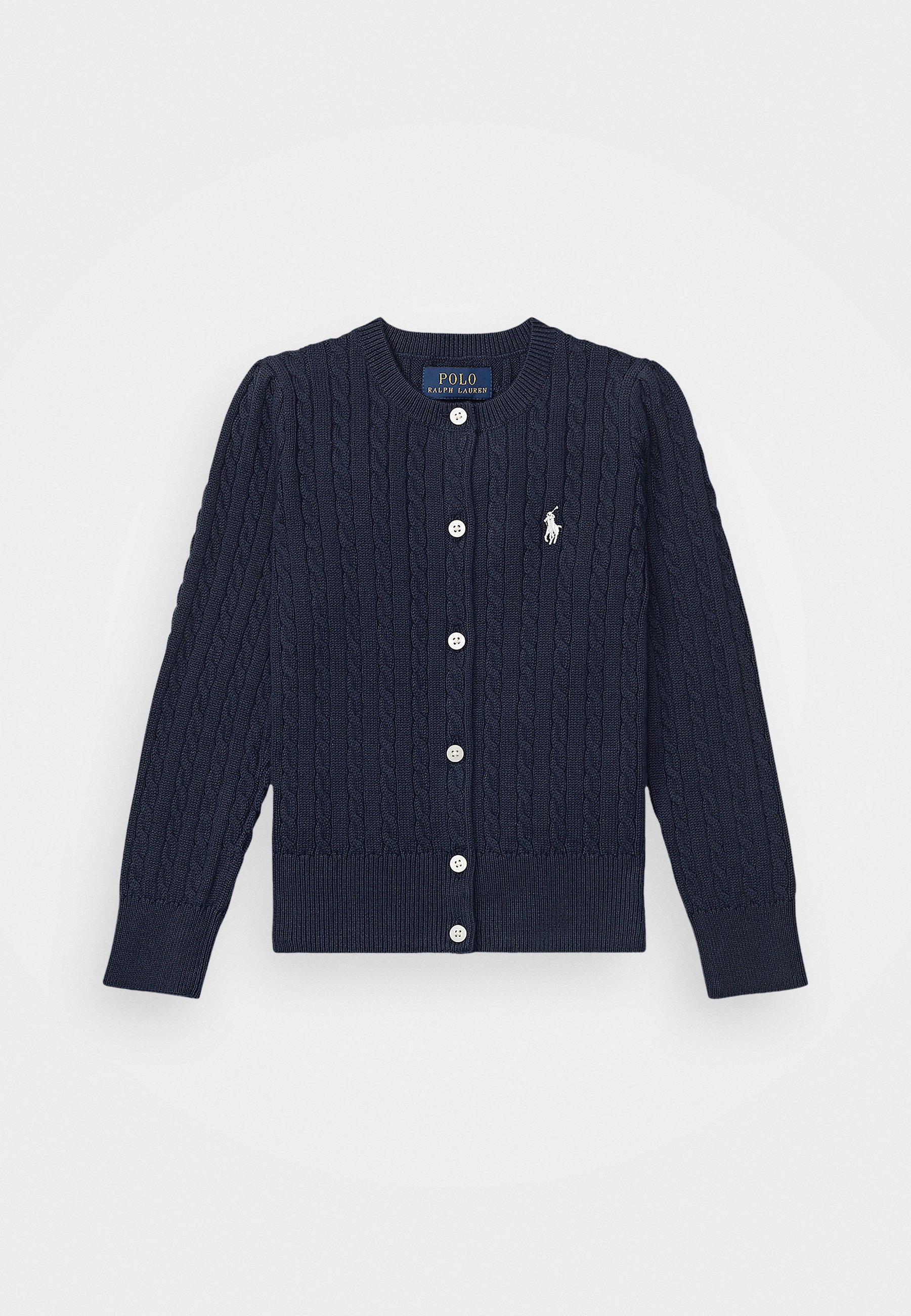 Polo Ralph Lauren MINI CABLE COTTON CARDIGAN - Cardigan - hunter navy