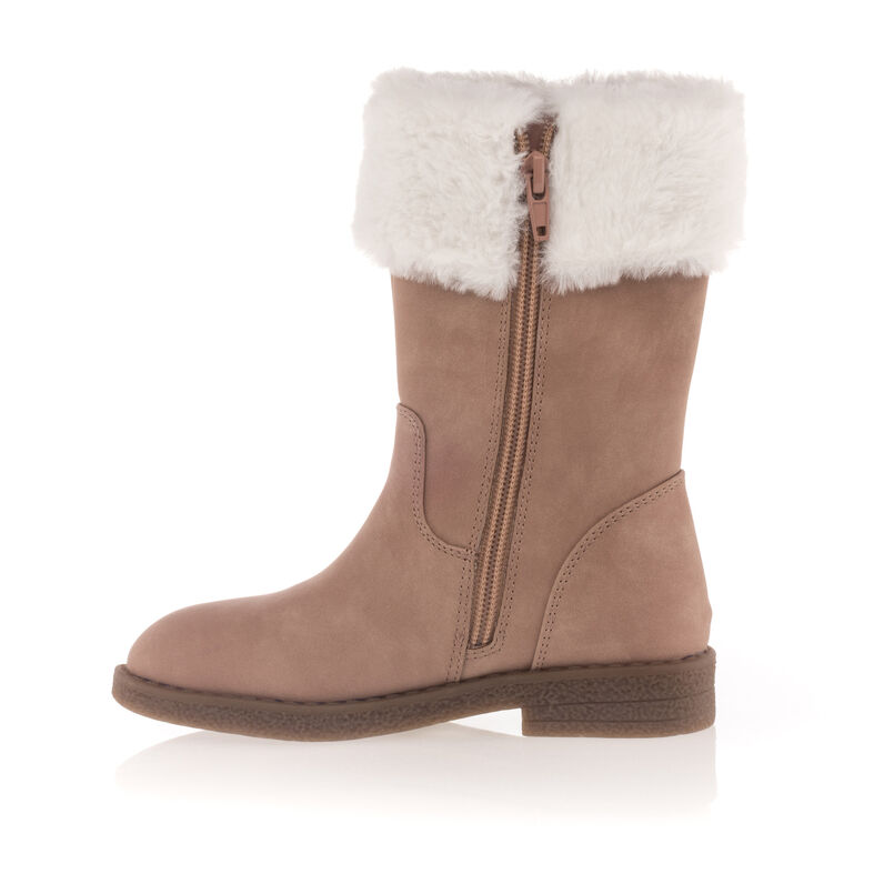 Botas rosas para niña