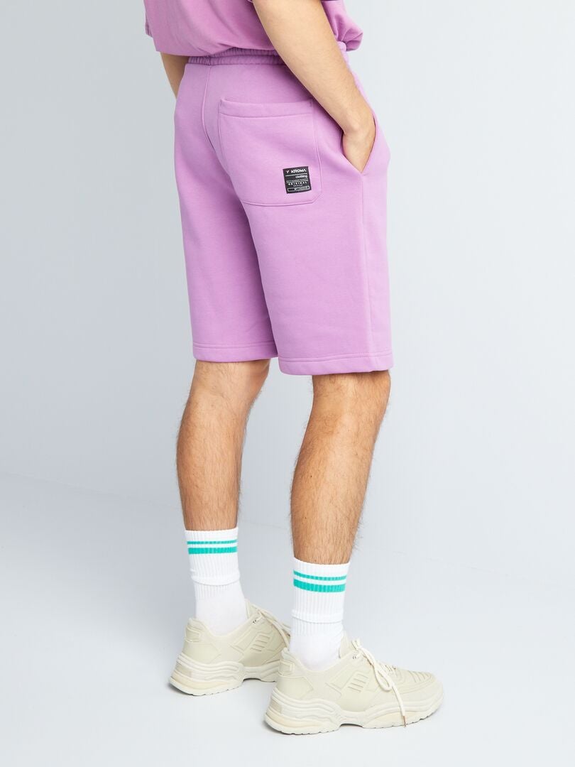 Bermudas de tejido polar - ROSA
