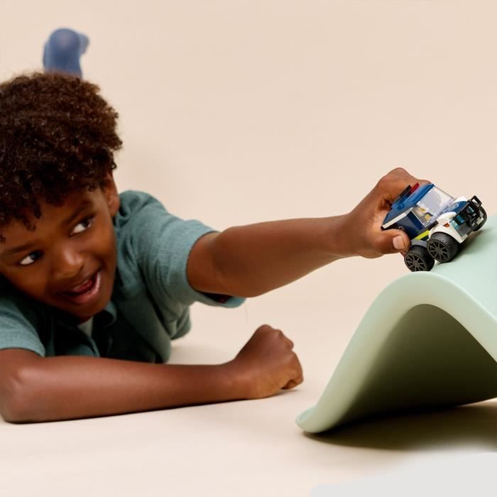 LEGO City 60481 Veicoli - Camion della polizia - Set di gioco creativo per bambini dai 5 anni in su - Idea regalo