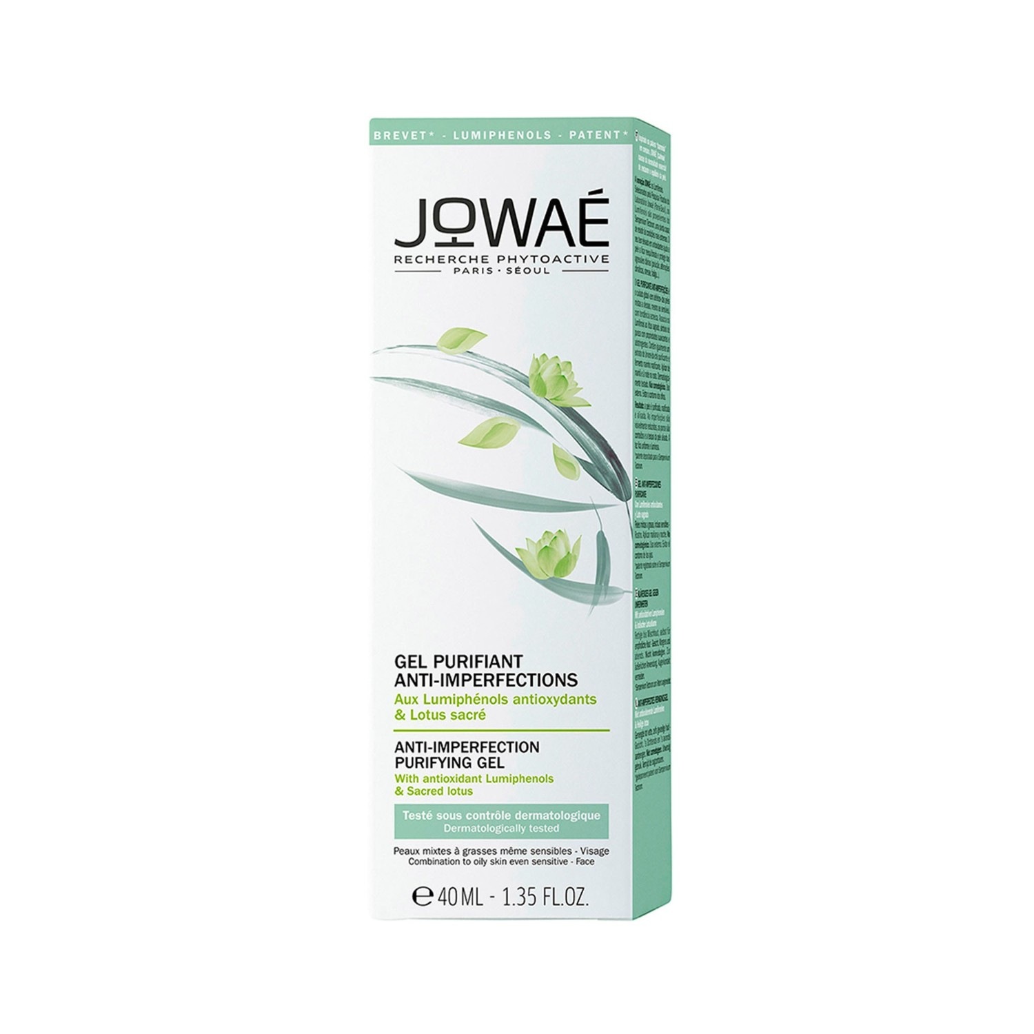 Jowaè Gel Purifiant Anti-Imperfections au Lotus sacré