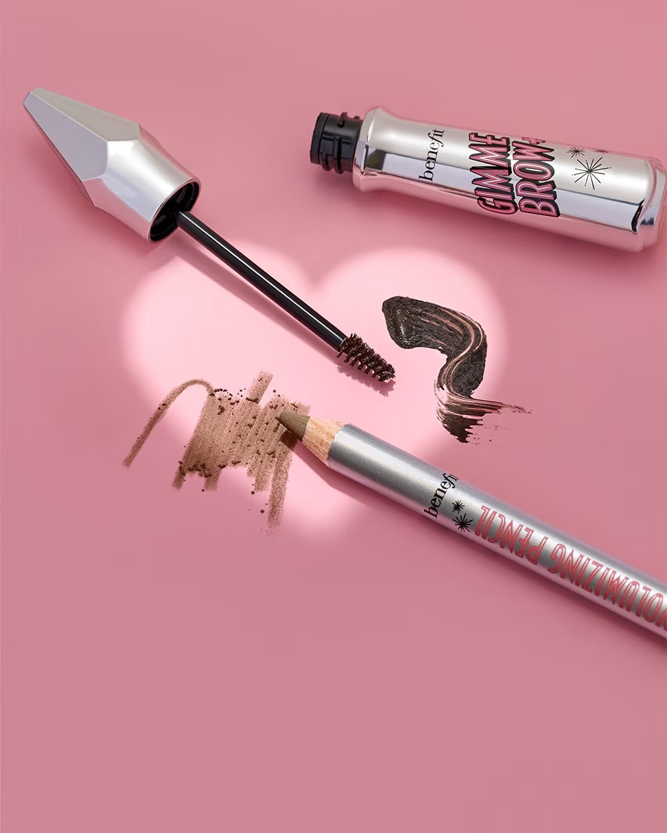 COLECȚIA SPRÂNCENE BENEFIT COSMETICS GIMME BROW GOALS SET GEL ȘI CREION PENTRU VOLUMIZARE