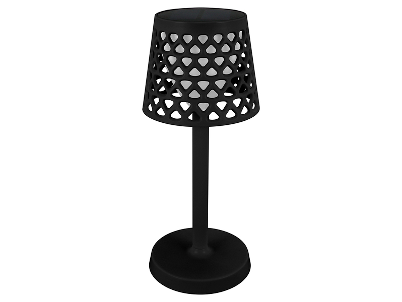 Lampa solarna Azura LED 27 cm czarna
