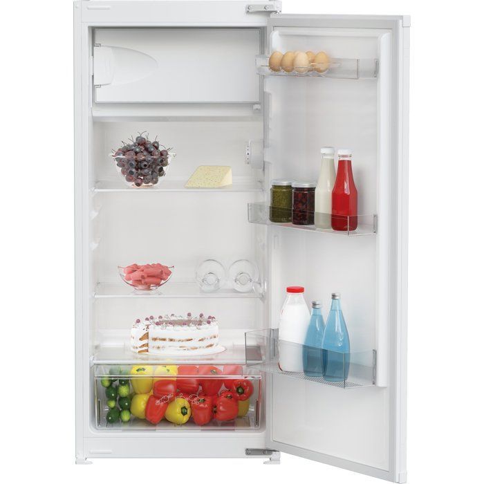 Single-door refrigerator - INDESIT - SINS2211B4 - Built-in - 175 L (156+19) - 4*** - Bottle rack - 121.5x54x54.5