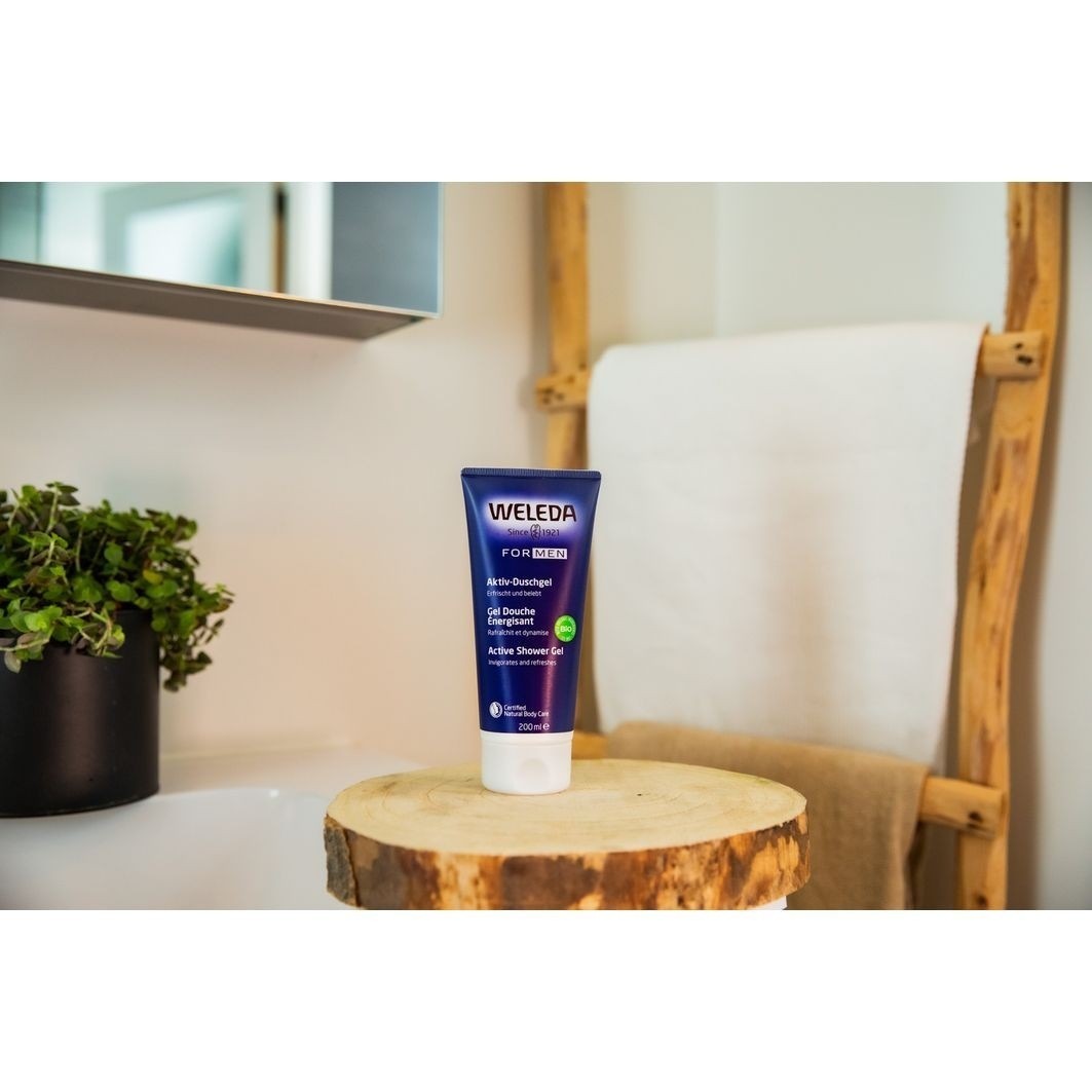 Weleda dušo želė vyrams „Active Fresh“ – 200 ml