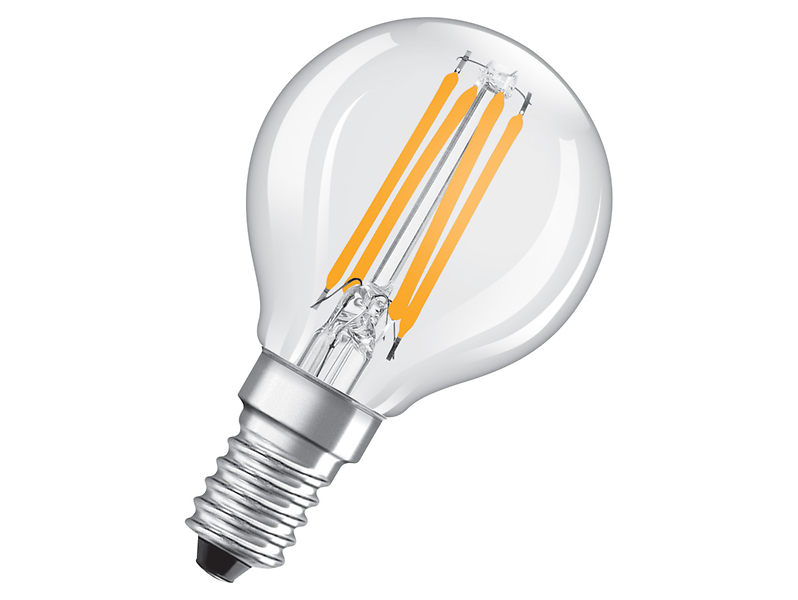 Żarówka LED E14 z ciepłą barwą światła