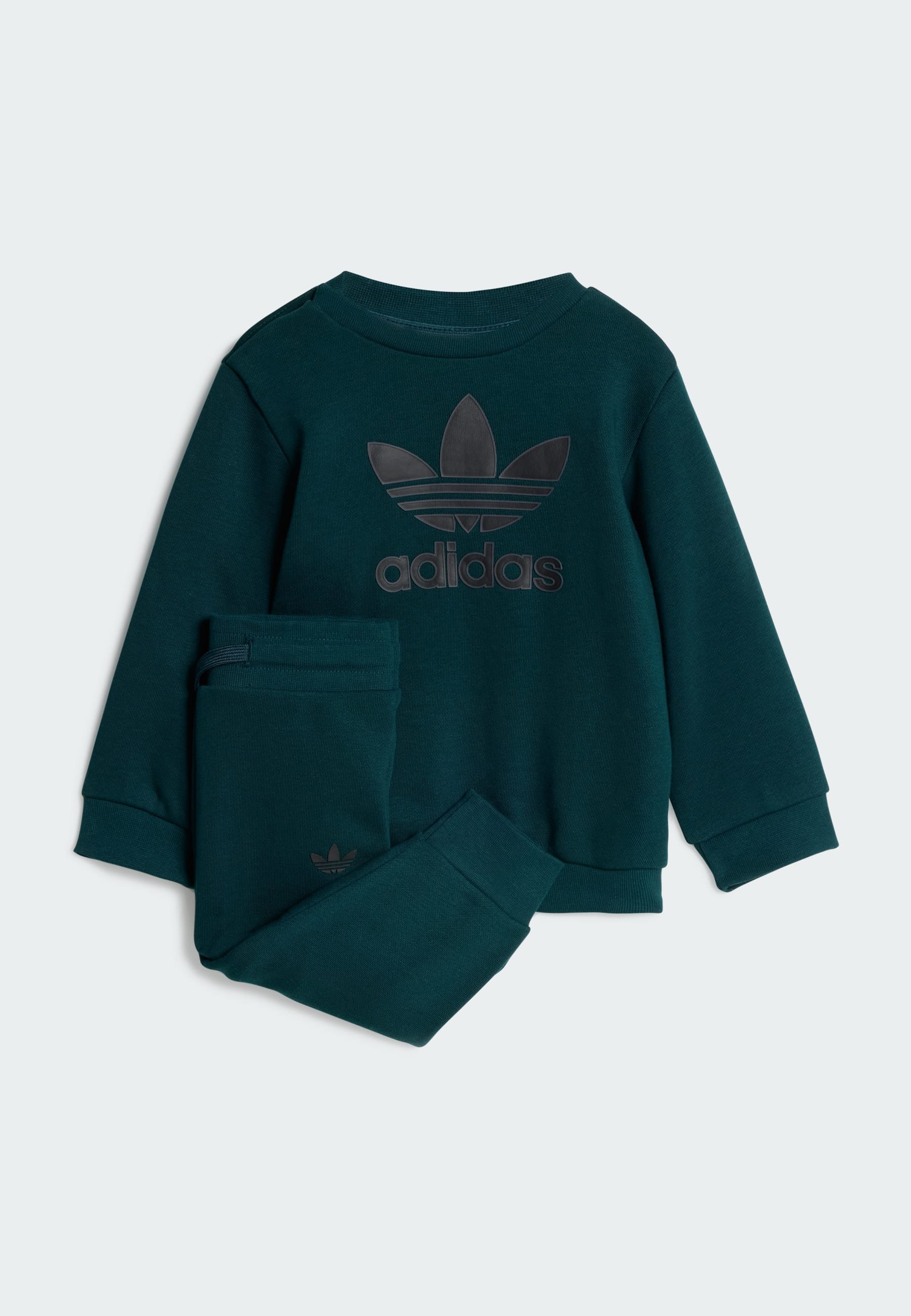 adidas Originals CREW SET - Trainingspak - aurora ivy/zwart