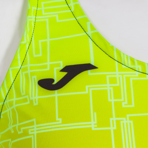 Camiseta Tirantes Joma Elite Viii Amarillo Flúor Marino