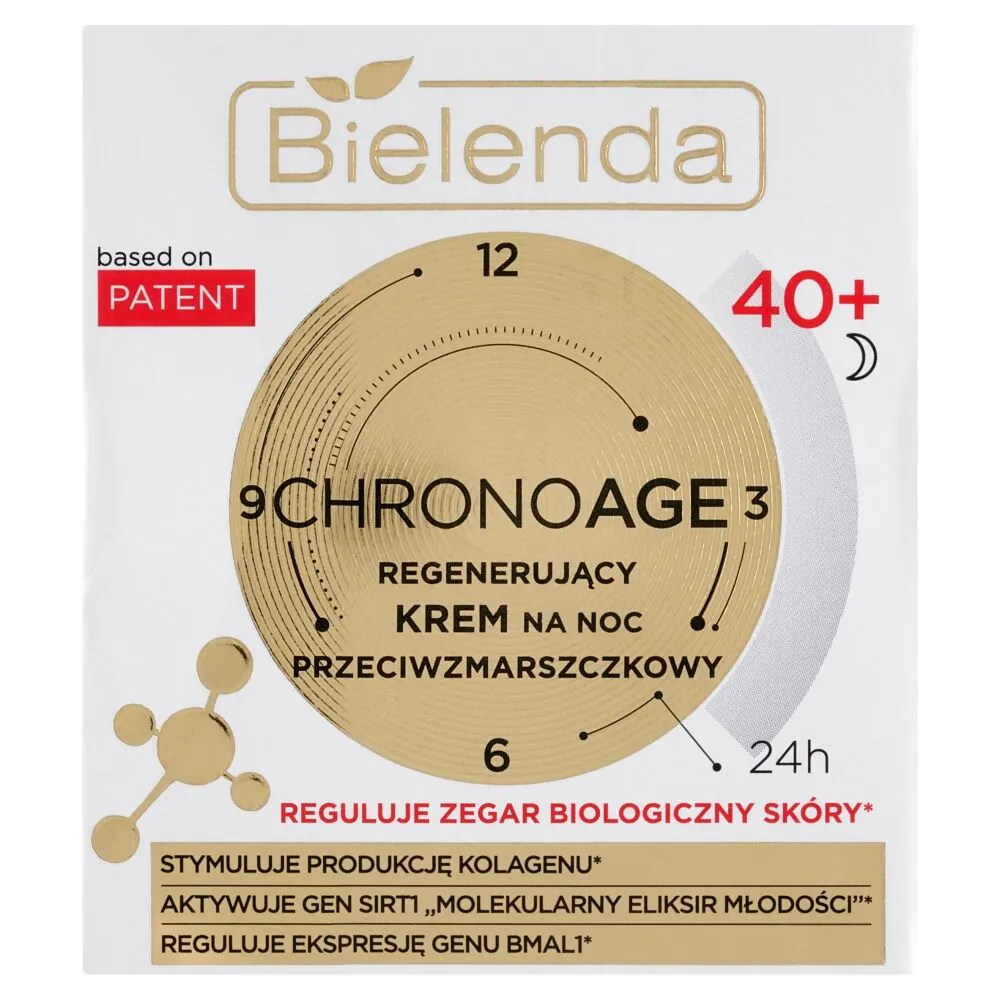 Bielenda Chrono Age 24H Regenerujący krem przeciwzmarszczkowy 40+ na noc