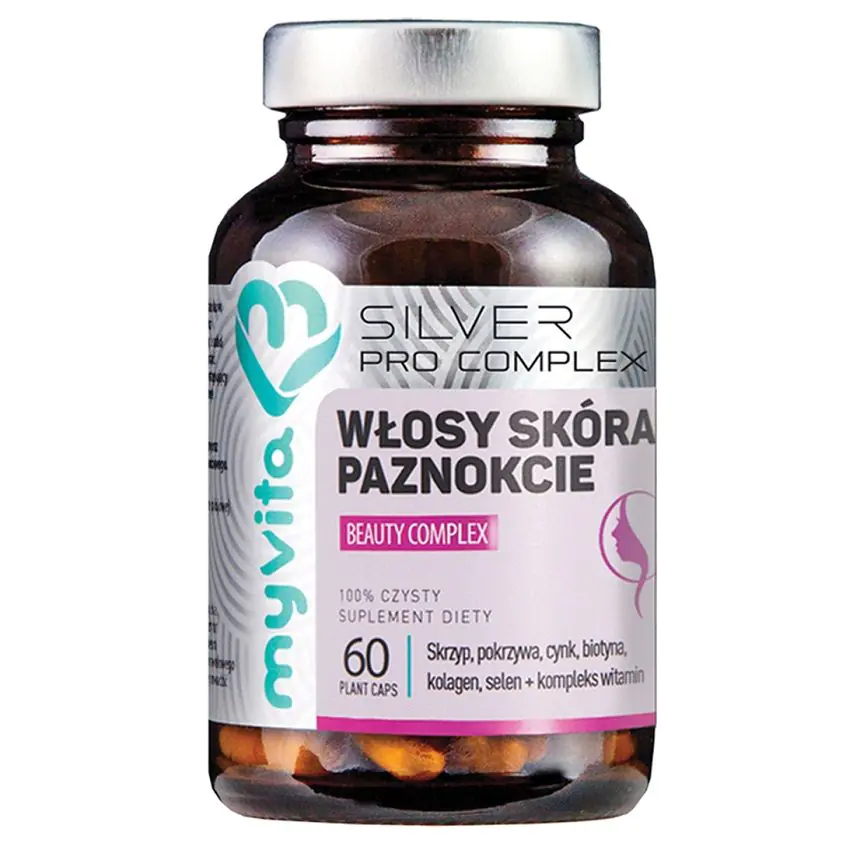 MyVita Włosy Skóra Paznokcie Kapsułki 60 Kapsułek