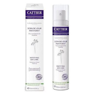 Cattier Soin de Jour Matifiant Rebalancing matizuojantis kremas riebiai odai 50 ml 50 ml