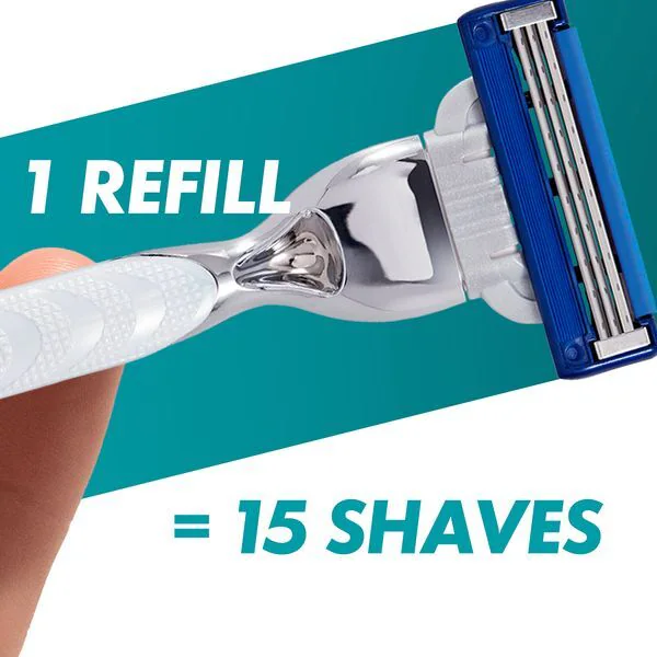 Gillette Mach3 Turbo Rasierklingen für Herren, 8 Stück | Herren | Superdrug