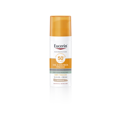 Eucerin Medium Oil Control -kasvojen aurinkovoide SPF50 50 ml