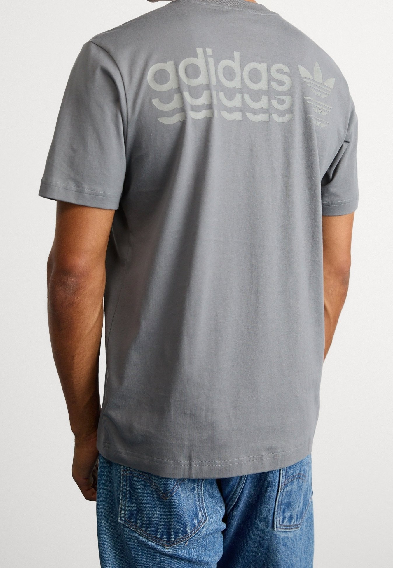 adidas Originals Print T-skjorte - grå